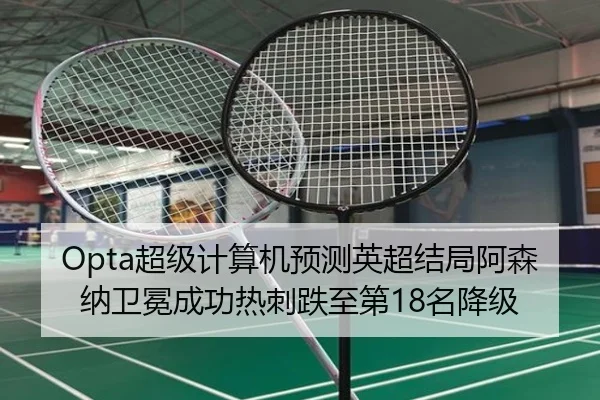 Opta超级计算机预测英超结局阿森纳卫冕成功热刺跌至第18名降级